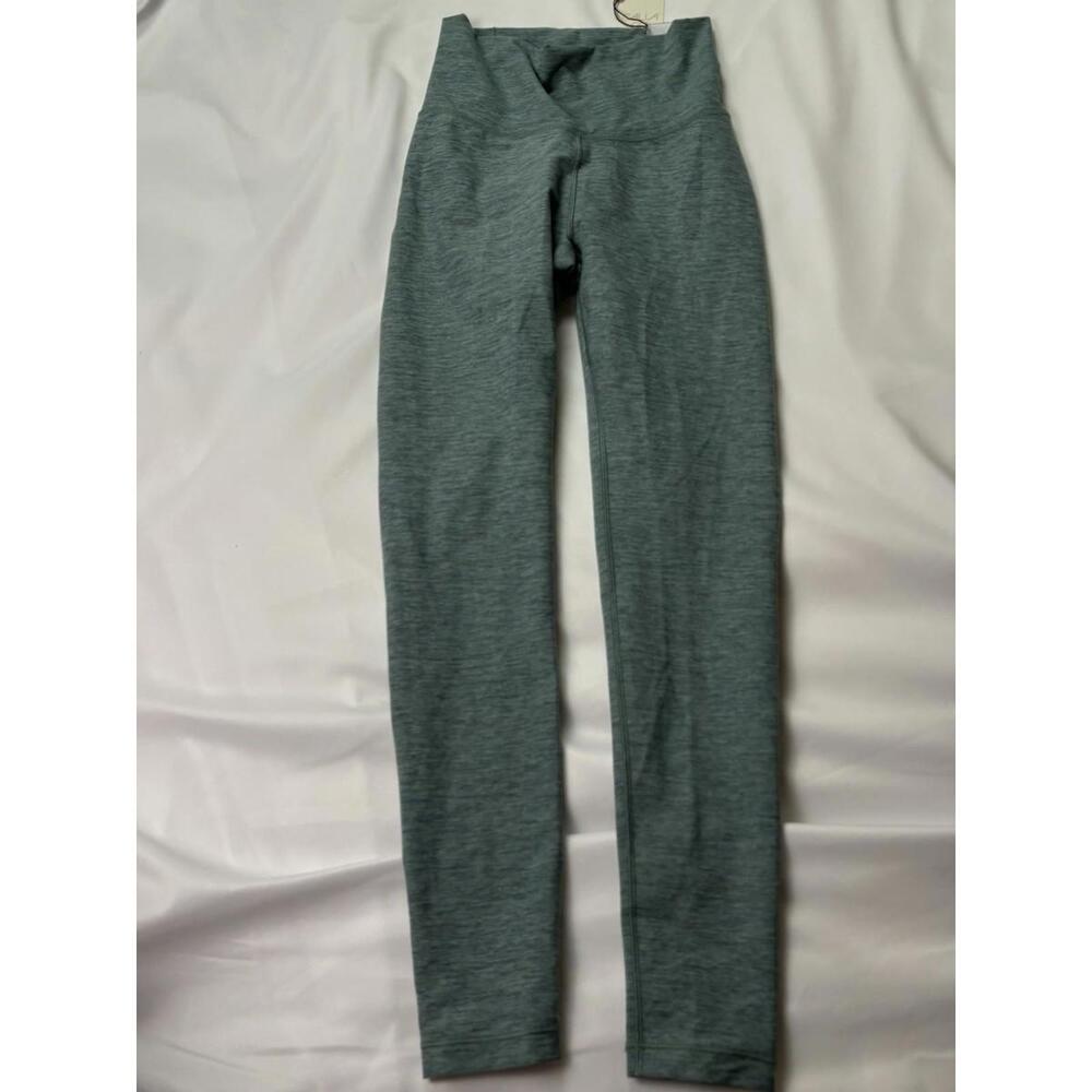 Calia Women's Size XS Lustralux High-Rise 7/8 Puya Green Heather (Item 44-67)